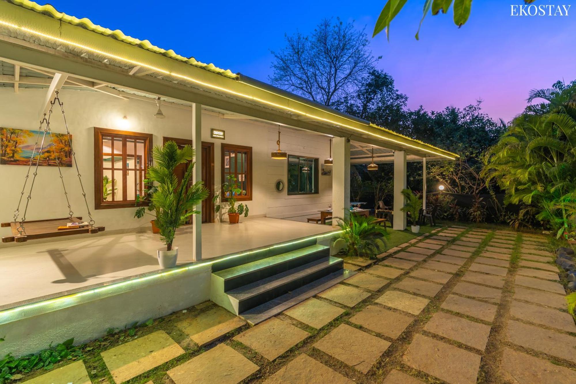 Eko Stay- Casa Polo Villa Alībāg Exteriör bild