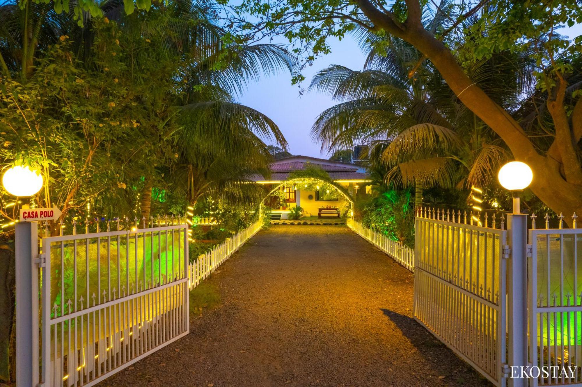 Eko Stay- Casa Polo Villa Alībāg Exteriör bild