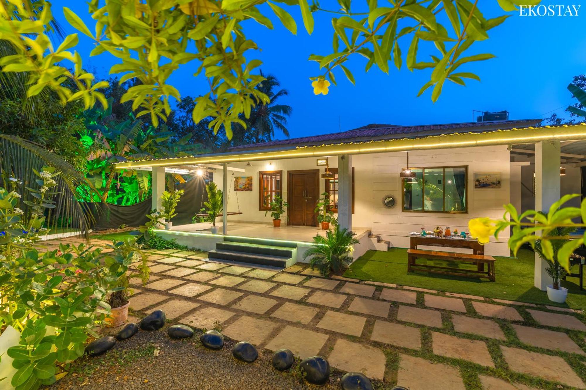 Eko Stay- Casa Polo Villa Alībāg Exteriör bild