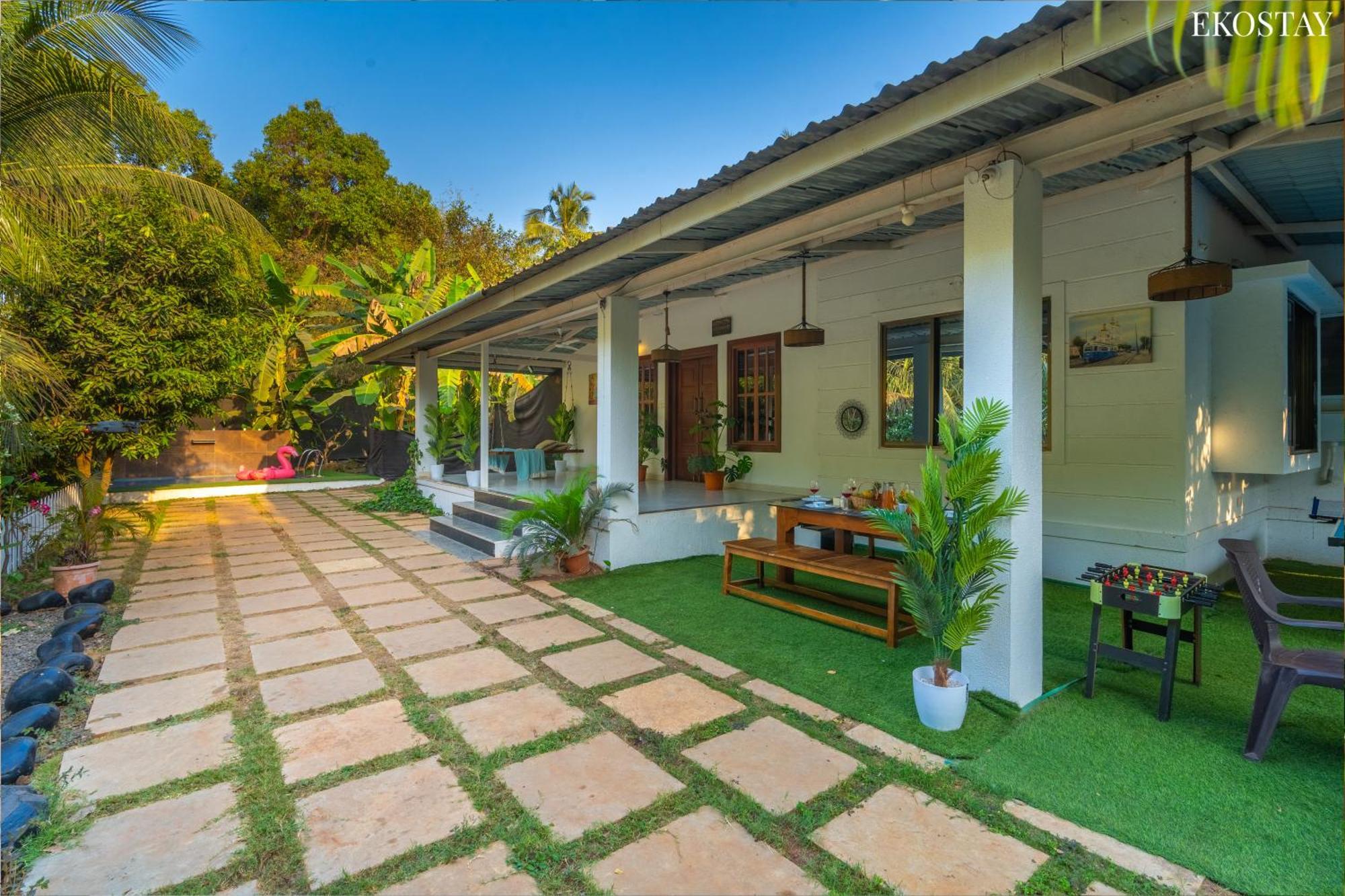 Eko Stay- Casa Polo Villa Alībāg Exteriör bild